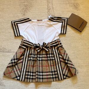 Burberry Baby NWT Check Dress